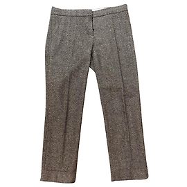 Louis Vuitton Hose aus Wolle braun Braun