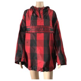 Dior-Christian Dior Red Anorak-Red