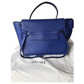 Céline-Nano cinturón Sac Celine-Azul