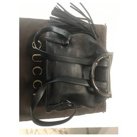 Gucci-Sac Gucci Backpack-Black