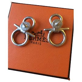 Hermès Aretes Plata
