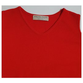 Fabiana Filippi-Knitwear-Red