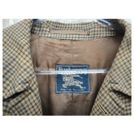 Burberry-Burberry men's vintage t coat 50-Brown