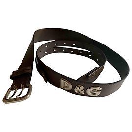 Dolce & Gabbana Gürtel Dunkelbraun