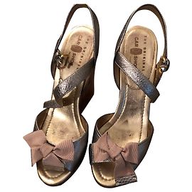 Sandali in pelle Car Shoes Multicolore