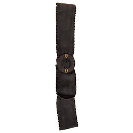 Gucci Suede Belt Grey Grey