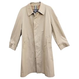 Burberry-Burberry vintage men's raincoat t M-Beige