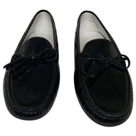 Tod's-Ballet flats-Navy blue