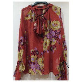 Etro-Etro camicia blouson floreale-Multicolore