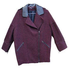 La petite française-La Petite Française coat size M-Red