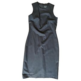 Banana Republic Wollkleid Dunkelgrau Anthrazitgrau