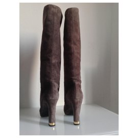 Louis Vuitton-boots-Taupe