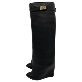Givenchy Shark Lock boots Black