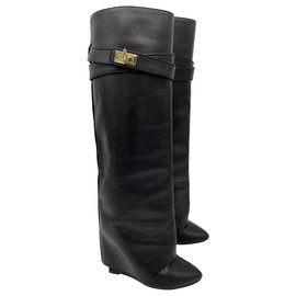 Givenchy Shark Lock boots Black