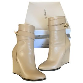 Givenchy-Botines-Beige