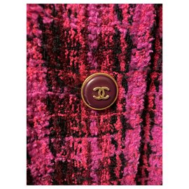Chanel-1995 jaqueta de outono-Rosa