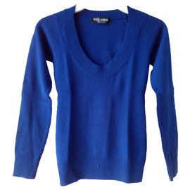 DOLCE & GABBANA WOLLE PULLOVER Blau