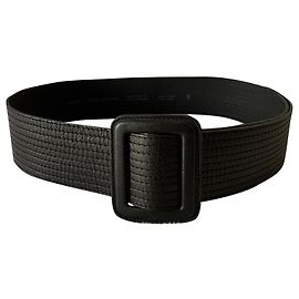 Gerard Darel Ceinture en cuir noire Noir