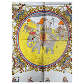 Hermès Caparons dalla Francia e dall'India Multicolore Giallo