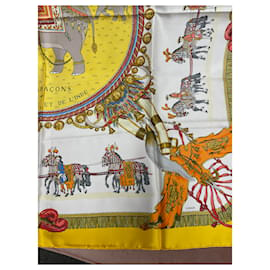 Hermès-Caparons de Francia e India-Multicolor,Amarillo