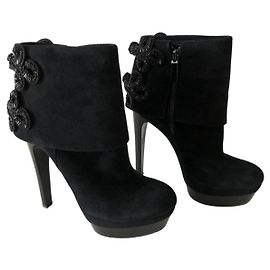 Rachel Zoe Ava KidSuede Black