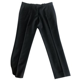 Isabel Marant Dark Grey Wool Pants Dark grey