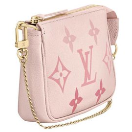 Louis Vuitton-Accesorios LV mini pochette-Rosa