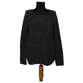 Suéter Filippa K Cinza de Mohair e Lã Cinza