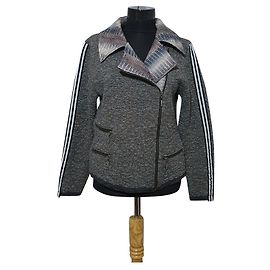 Autre Marque Blazer Eva & Claudi de lã Multicor