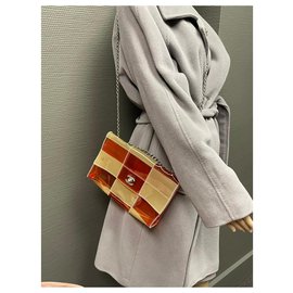 Chanel-Handbags-Beige,Orange