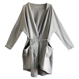 Cos Übergroße Strickjacke Grau