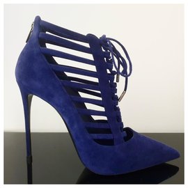 Le Silla-Ankle Boots-Blue