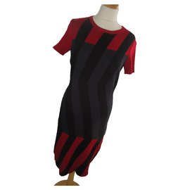Robe pull Kenzo à motifs graphiques en viscose Multicolore