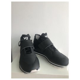 Y3-Y-3 Zapatillas X Yohji Yamamoto Atira Strap-Negro