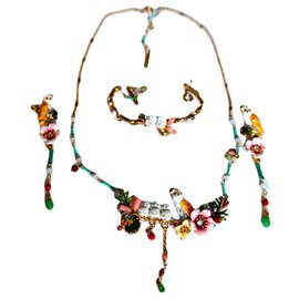 Les Nereides Set di gioielli Multicolore