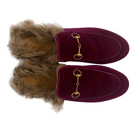 Gucci Mules Purple