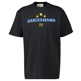 Camiseta da banda Gucci Preto