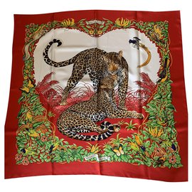Hermès-jungle love-Imprimé léopard