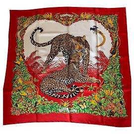 Hermès amor de la selva Estampado de leopardo