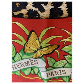 Hermès-jungle love-Imprimé léopard