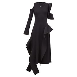 Robe Off White en coton noir Taille M Noir