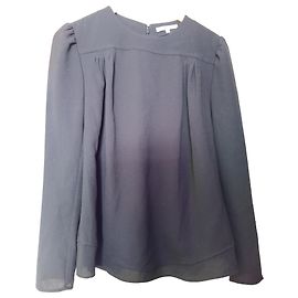 Blouse Carven Noire en Polyester Noir
