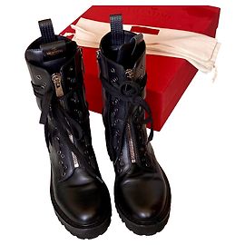 Valentino Stiefel Schwarz