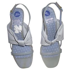 Moschino Tacchi Blu chiaro