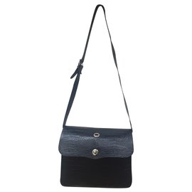 Fendi-Fendi vintage satchel shoulder bag-Black