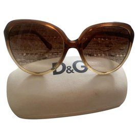 Dolce & Gabbana-Sunglasses-Pink,Bronze