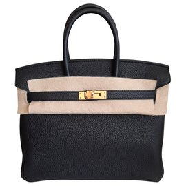 Hermès-Birkin 25-Nero