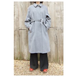 Burberry-Burberry wool & cashmere coat t 42-Grey