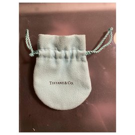 Tiffany & Co-Colgante con placa con forro de corazón "Return to Tiffany's"-Plata,Verde claro
