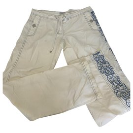 Chanel-I pantaloni-Bianco
